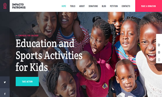 Development of Website for Save The Children NGO